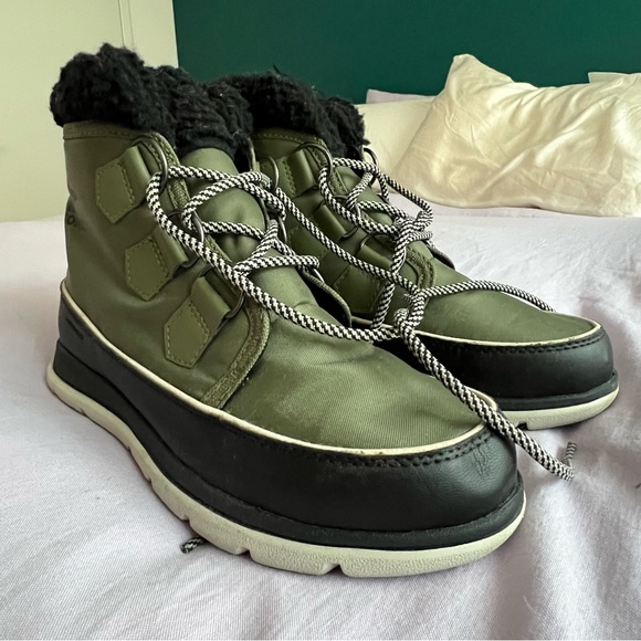 WOMEN'S SOREL EXPLORER CARNIVAL BOOT Waterproof winter snow boots 7.5 - Picture 5 of 9